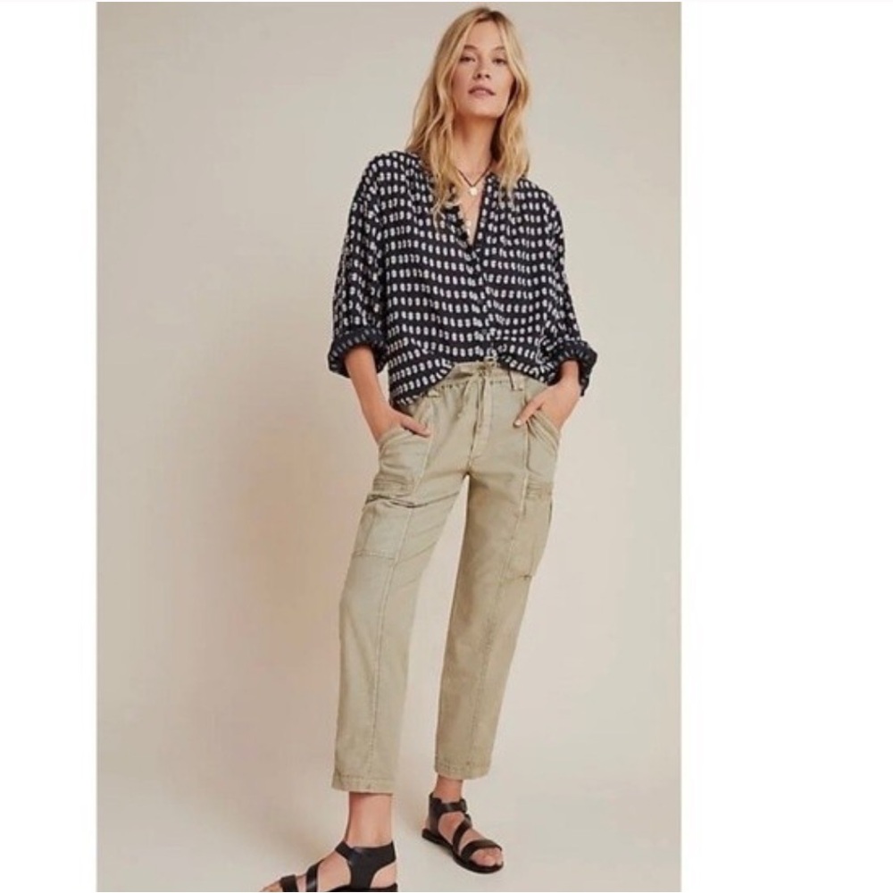 Women’s Utility Cargo Pants in Khaki - Casual Everyday Style